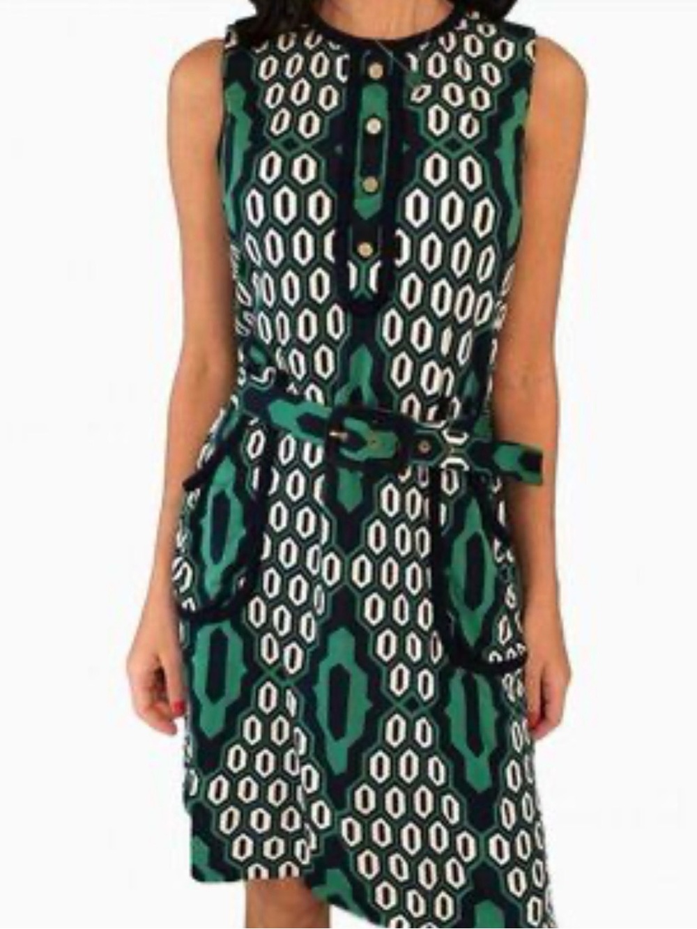 Tory burch sleeveless dress silk XS